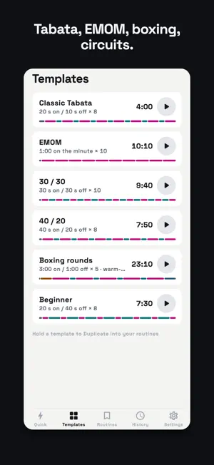 Allez - HIIT Interval Timer screenshot 4