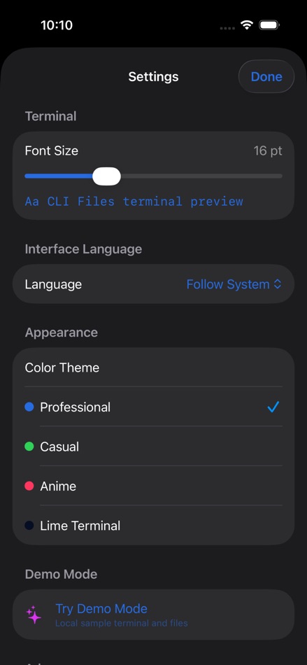 #5. CLI Files (iOS) Af: OpenBigger
