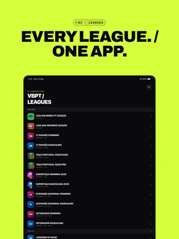 VBPT - Volleyball Portugal iPad screenshot