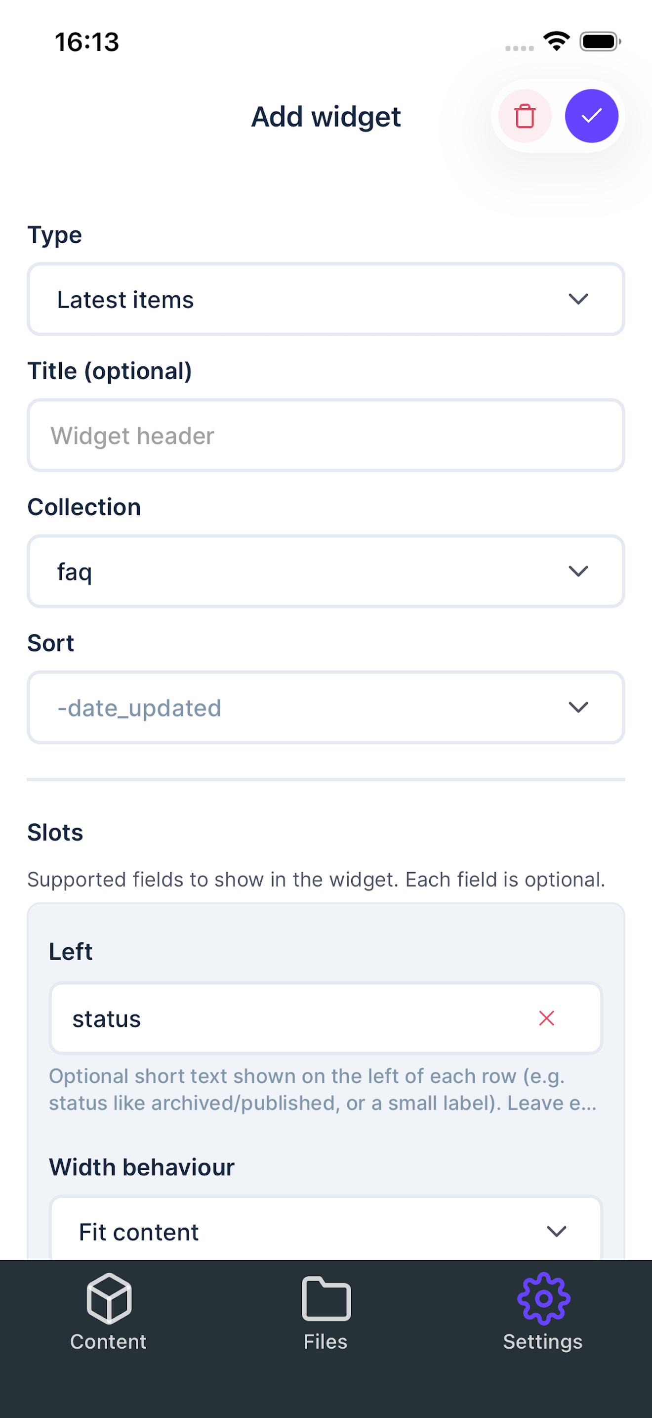 Directus Mobile