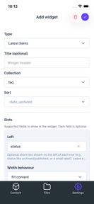 Directus Mobile screenshot