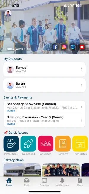 myCalvary screenshot 1