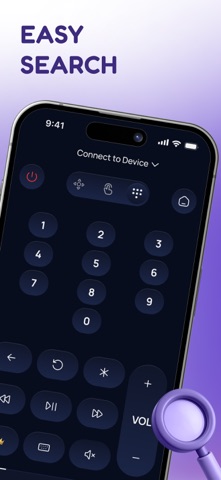 Universal Remote TV ◦ for Roku iPhone screenshot