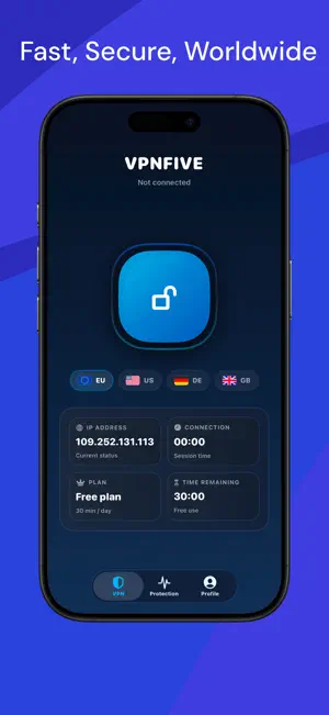 VPNFIVE: Fast VPN screenshot 2