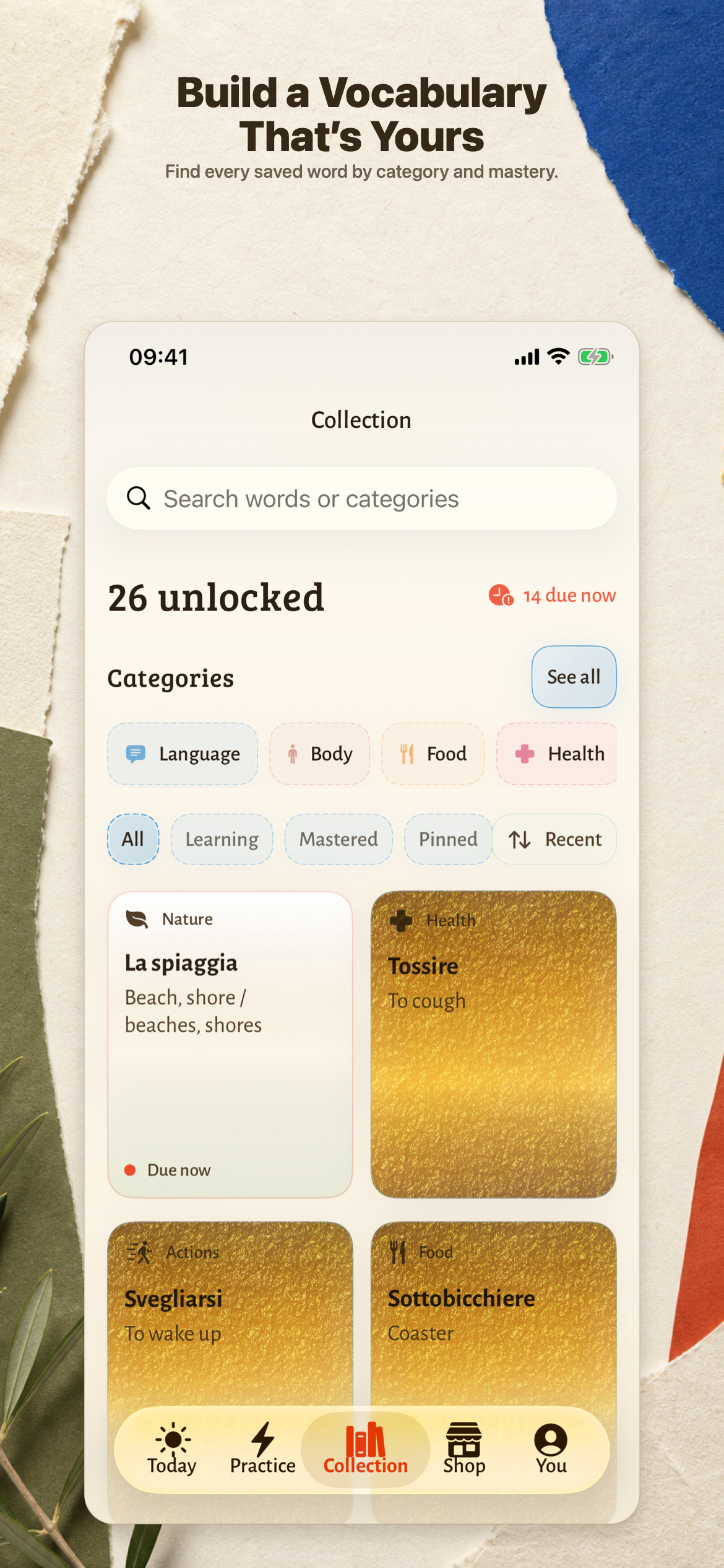 Oekelino: Italian Words screenshot 5