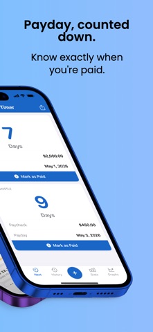 Payday Timer: Paycheck Tracker Screenshot 2 of 5