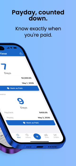 Payday Timer: Paycheck Tracker Screenshot 2 of 5
