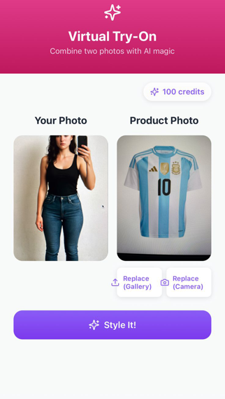 App screenshot