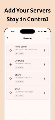 Reins: for Ollama & LM Studio iPhone screenshot 7