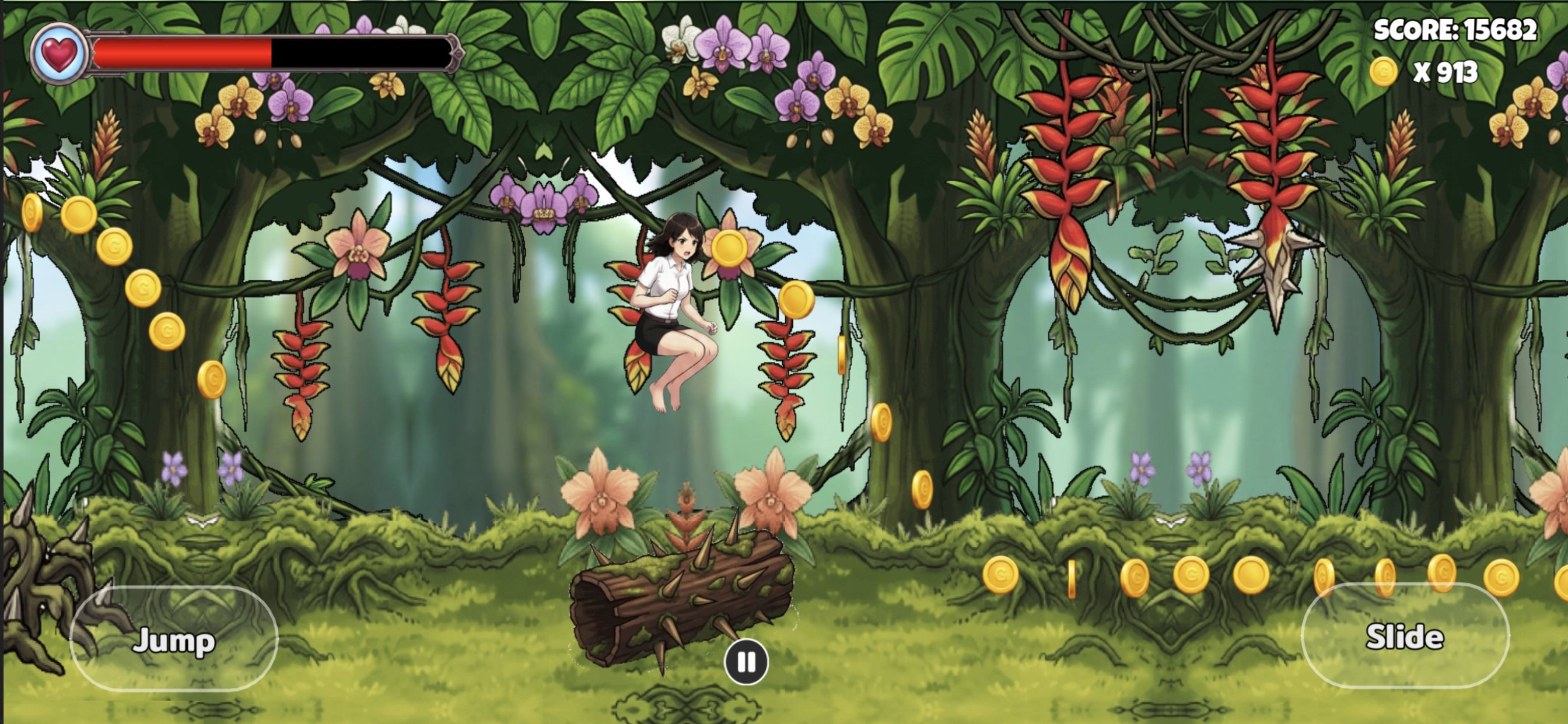 Let's Run Girl screenshot 1
