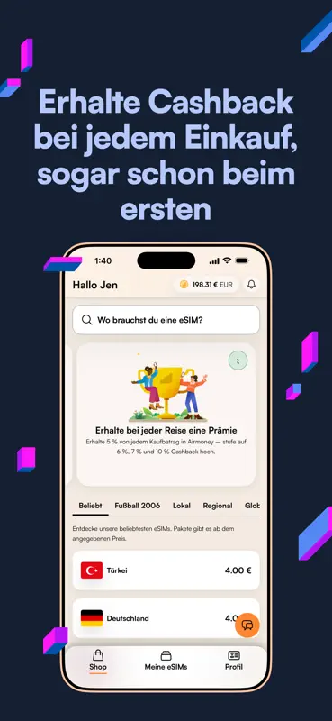 Airalo: eSIM for travel & data screenshot 8 of 8