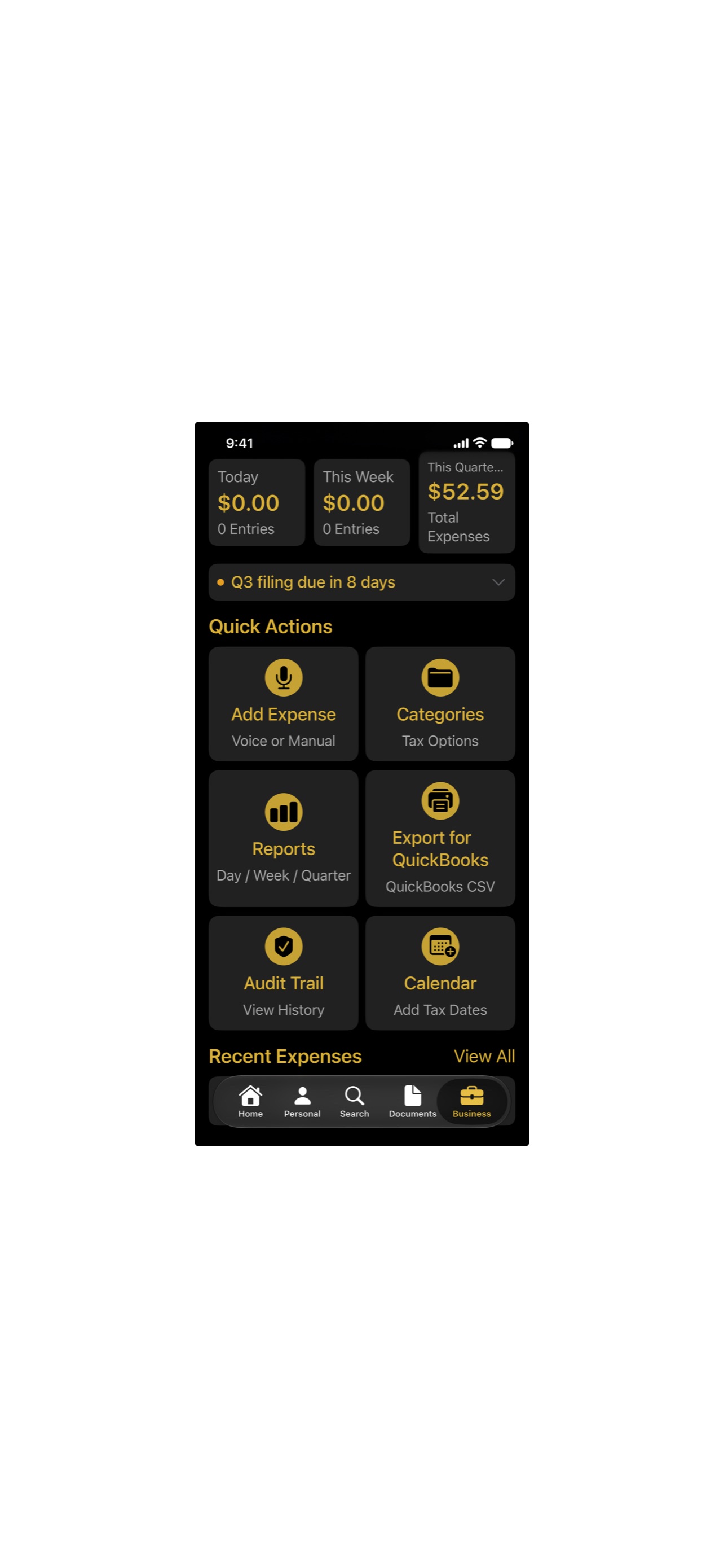 Screenshot 8 of Emet – LLC Expense Log