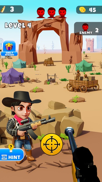 Cowboy Sniper Westland Hunt Screenshot
