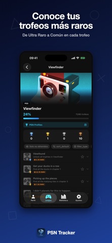 PSN Tracker - Cazador Trofeos screenshot 3