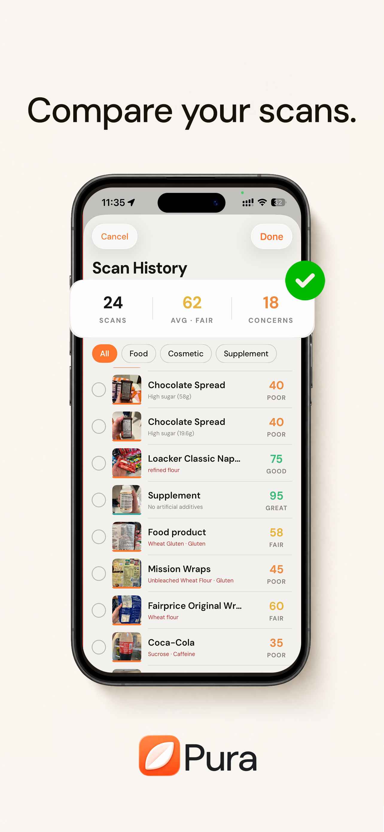 Pura: AI Ingredient Scanner screenshot 5
