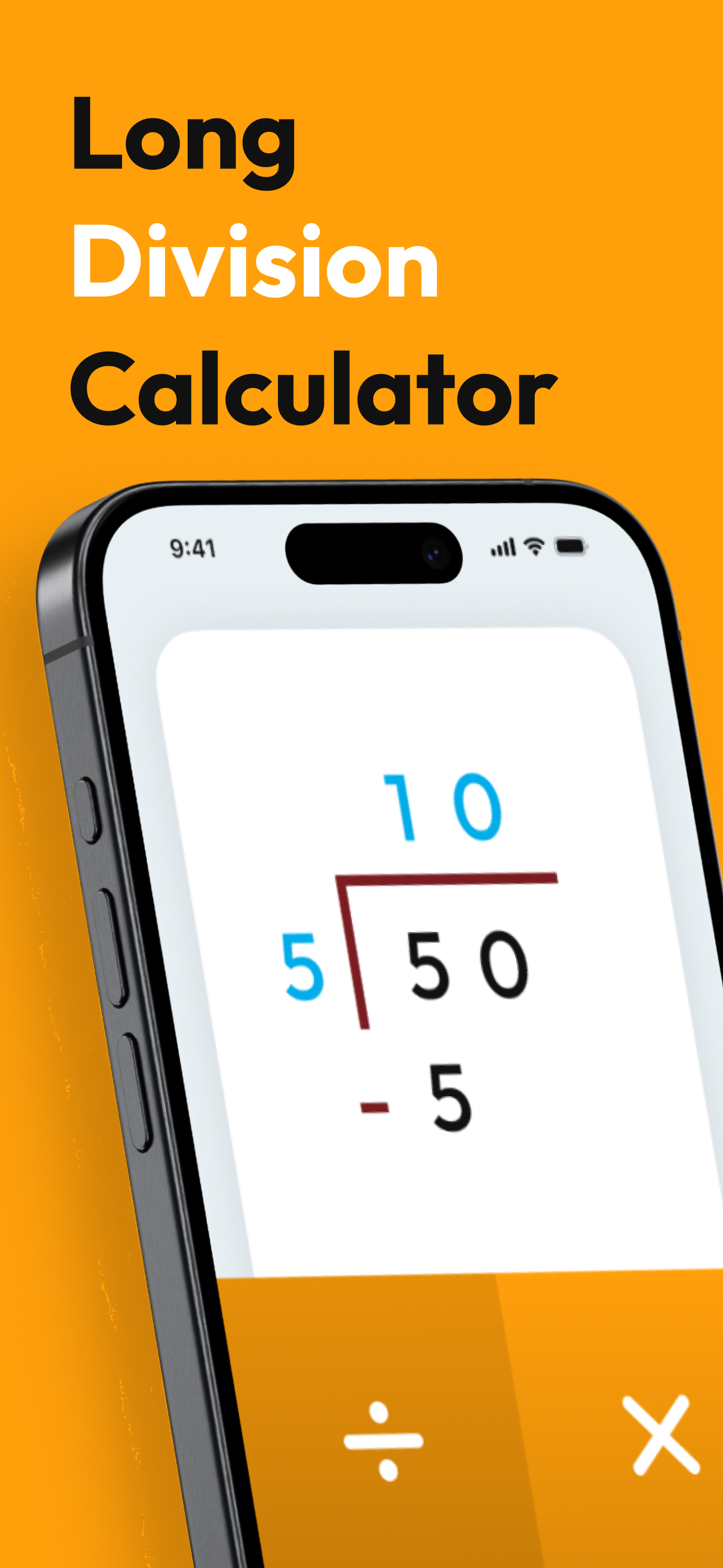 Long Division Calculators