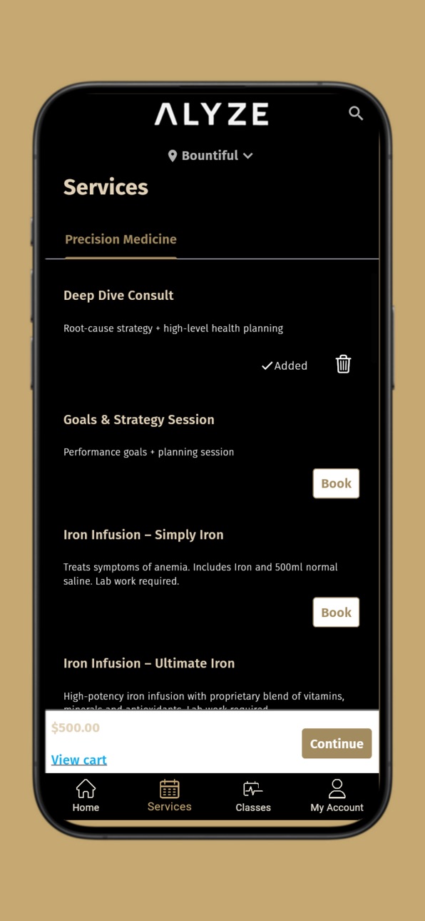 iPhone screenshot