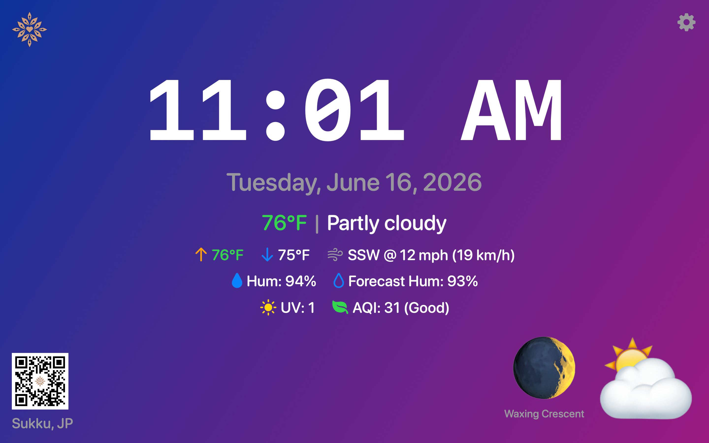 Wall Clock Weather screenshot 9