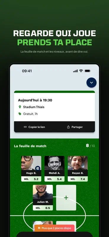 Poteau : foot à 5 et padel screenshot 3 of 5
