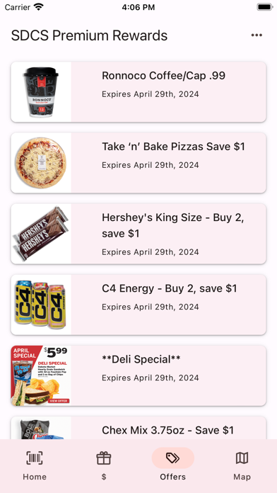 SDCS Premium Rewards Screenshot 4 - AppWisp.com SDCS Premium Rewards Screenshot 4 - AppWisp.com