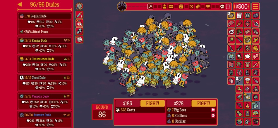 #4. How Many Dudes? (iOS) Által: Butterscotch Shenanigans, Inc.