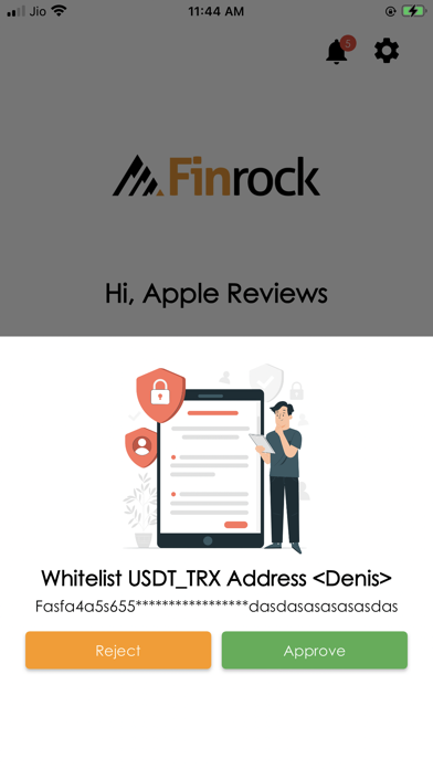 Screenshot 4 of Finrock App