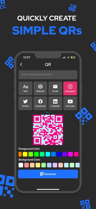QRt - Custom QR Code Art Maker Screenshot 2 of 6