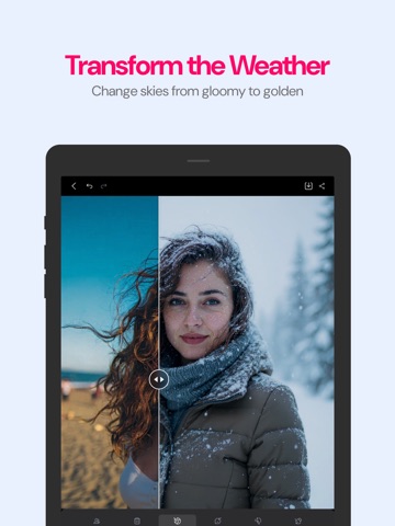 ClearCrowds: AI Photo Enhancer iPad screenshot