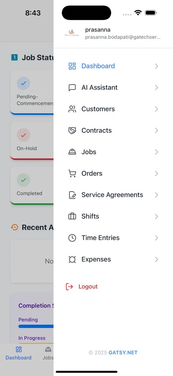 #2. GATSY (iOS) Von: GA Technical Services INC