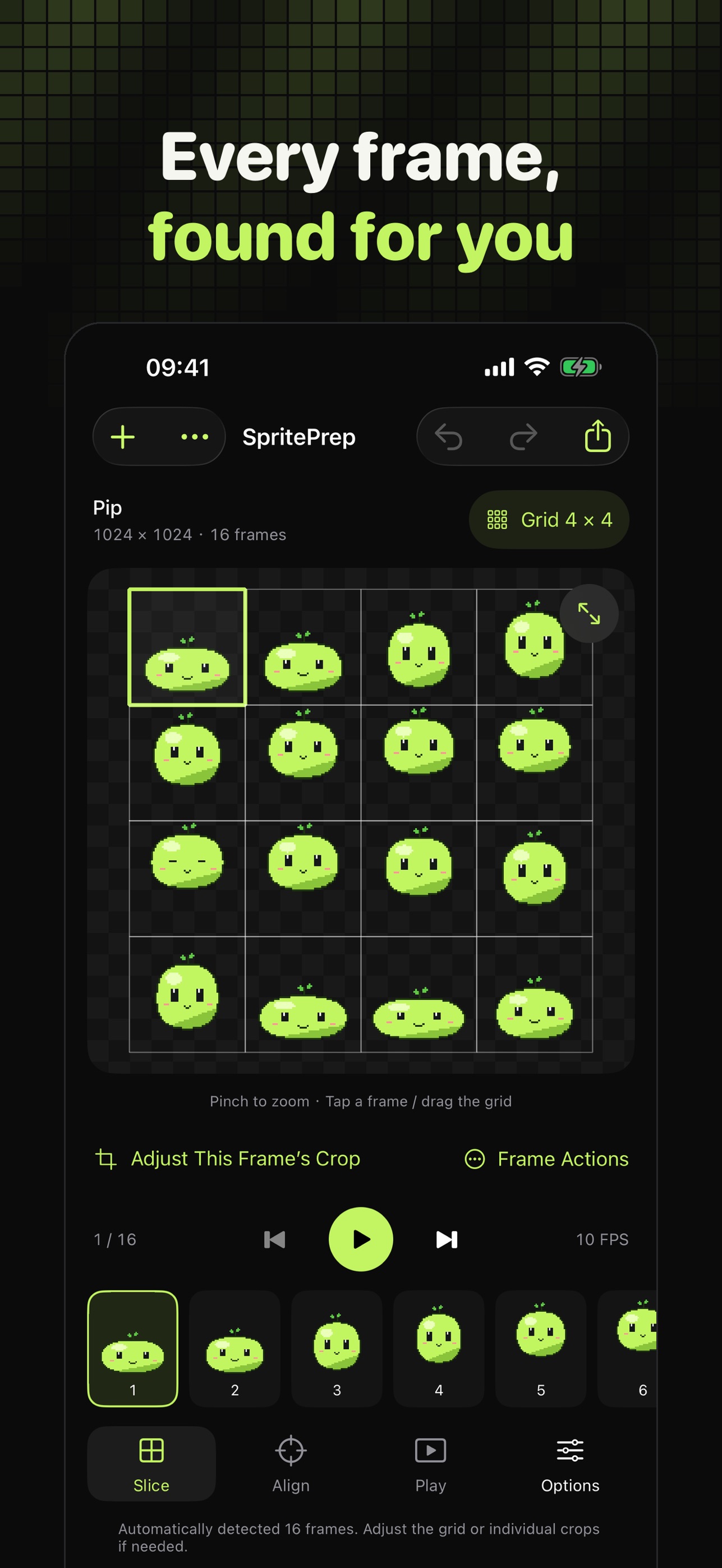 Screenshot 2 of SpritePrep: GIF Sticker Maker