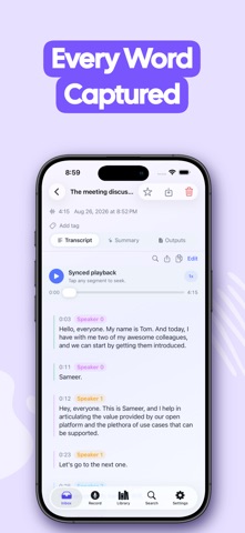 Voice Inbox: AI Notes & Tasks Screenshot 4 of 8