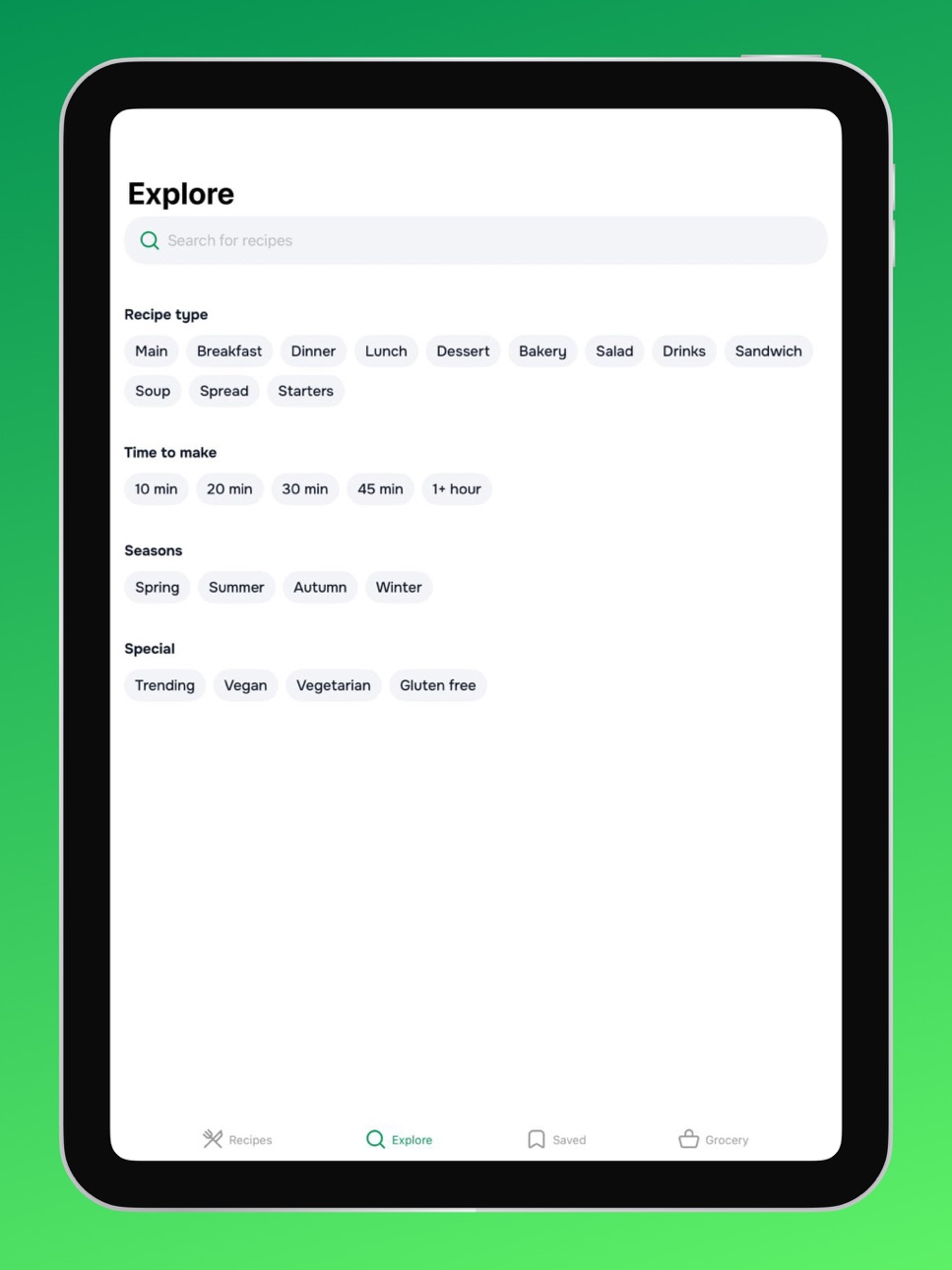 iPad screenshot