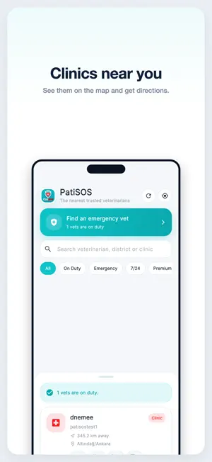 PatiSOS - Pet Emergency screenshot 3