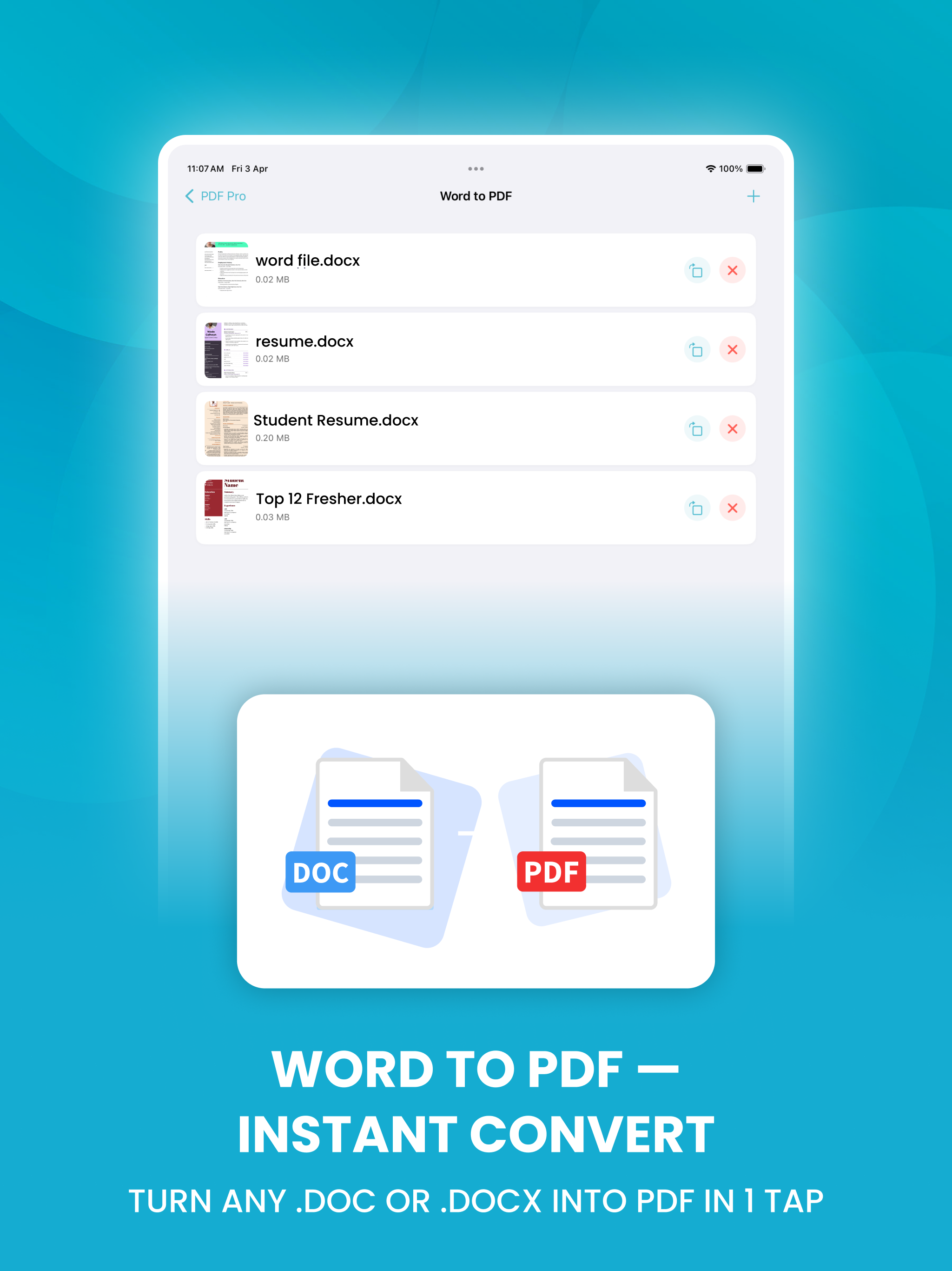 Word to PDF Converter: PDF Pro screenshot 10