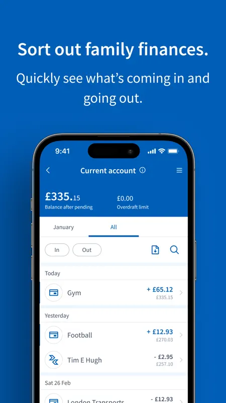 Halifax Mobile Banking screenshot 2 of 9