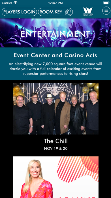 WaterView Casino & Hotel Screenshot