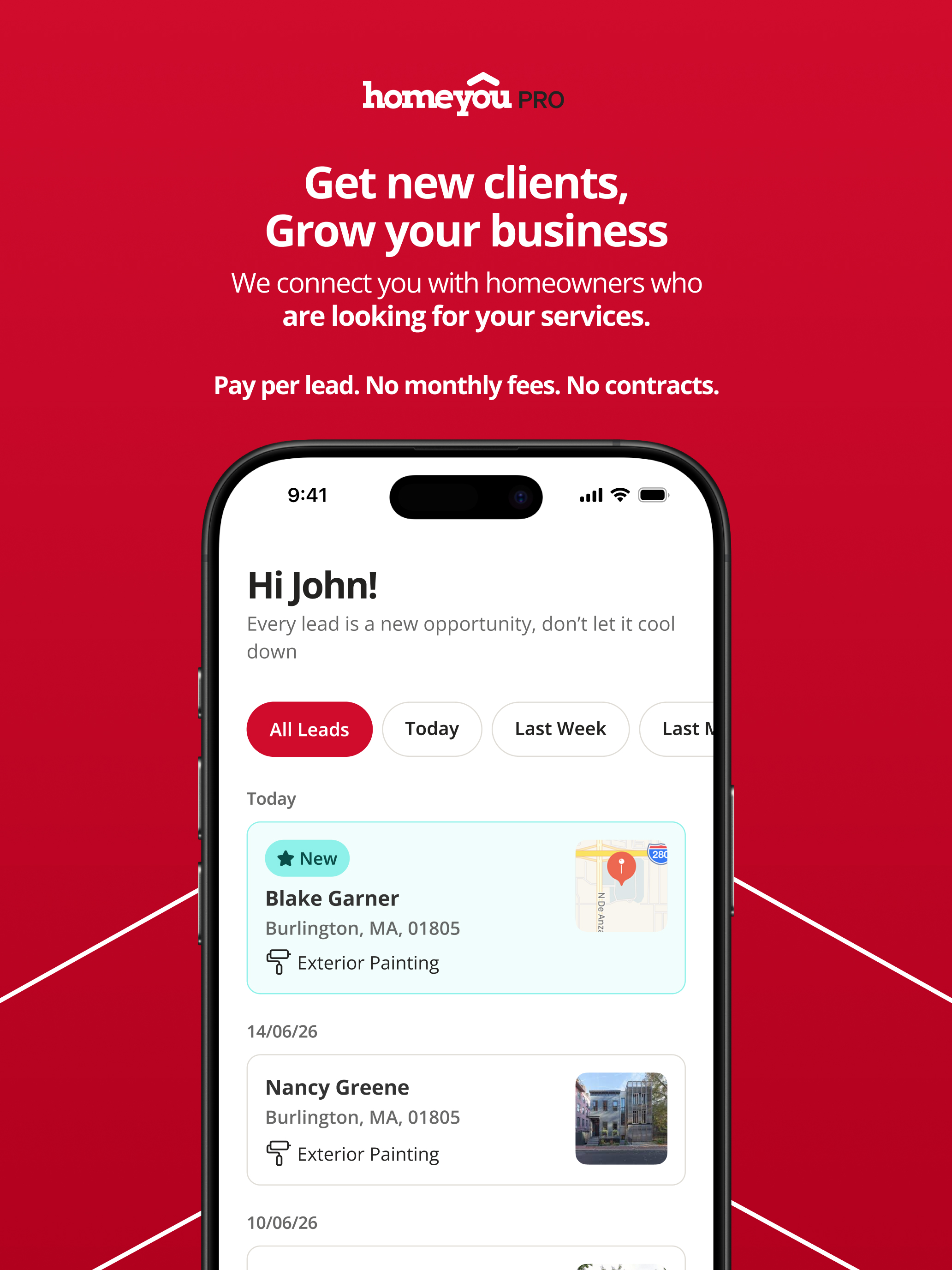 homeyou pro for professionals screenshot 5