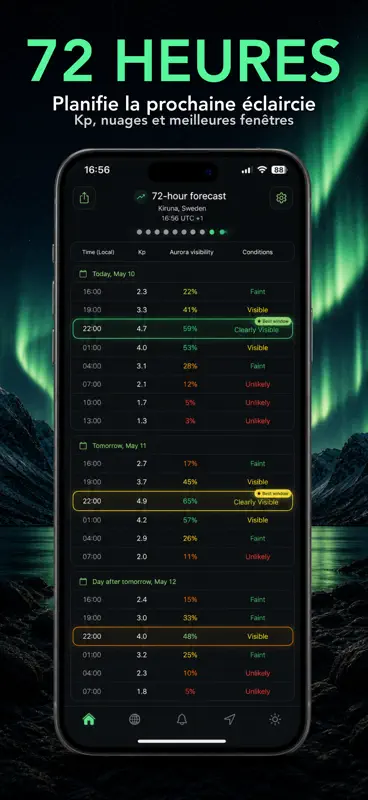 AuroraMe: Aurores Boréales 3D screenshot 4 of 6