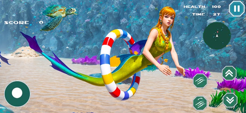 Mermaid Princess Adventure 3D screenshot 1