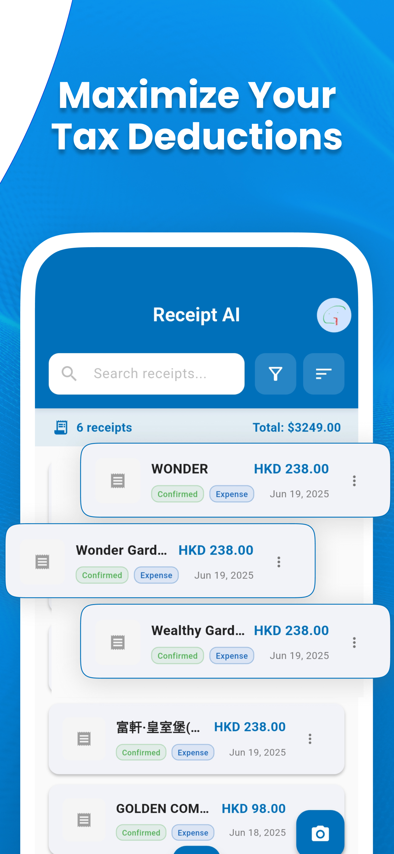 Receipt AI - Fast Scan