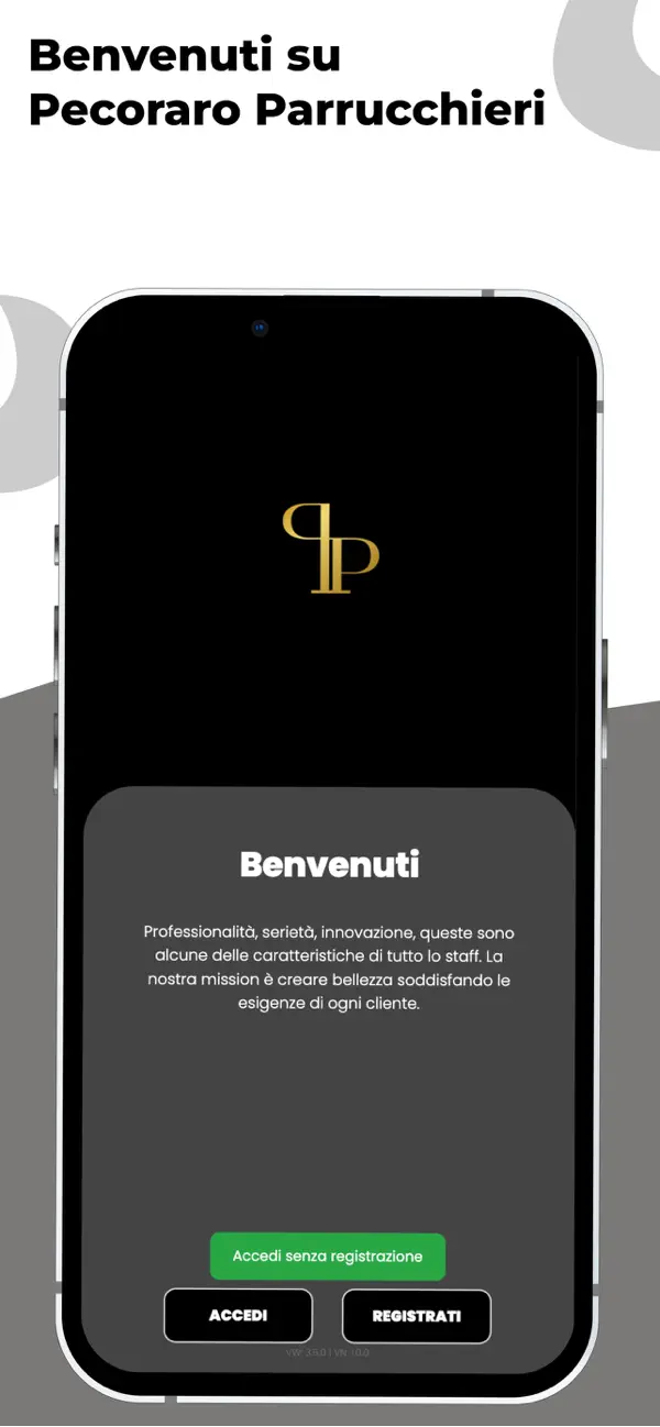 Screenshot #1 pour Pecoraro Parrucchieri