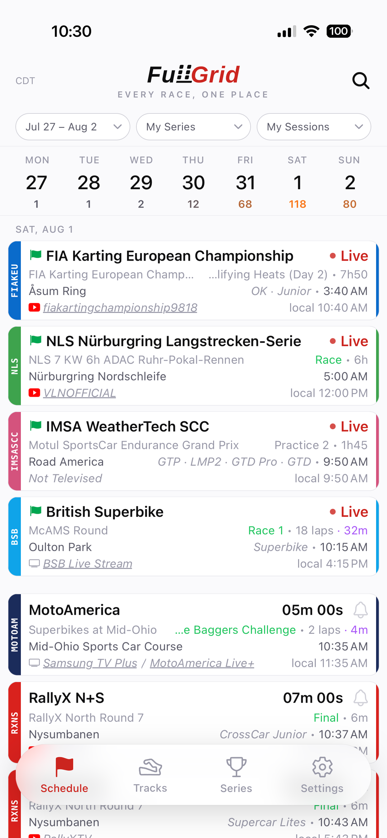 FullGrid Motorsports screenshot 4