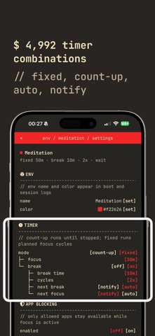 env: Focus Timer & Blocker Screenshot 5 of 7