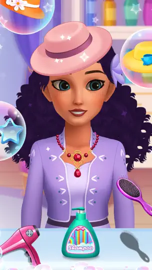 Captura de pantalla de Hair Salon: Beauty Salon Game en iPhone 6