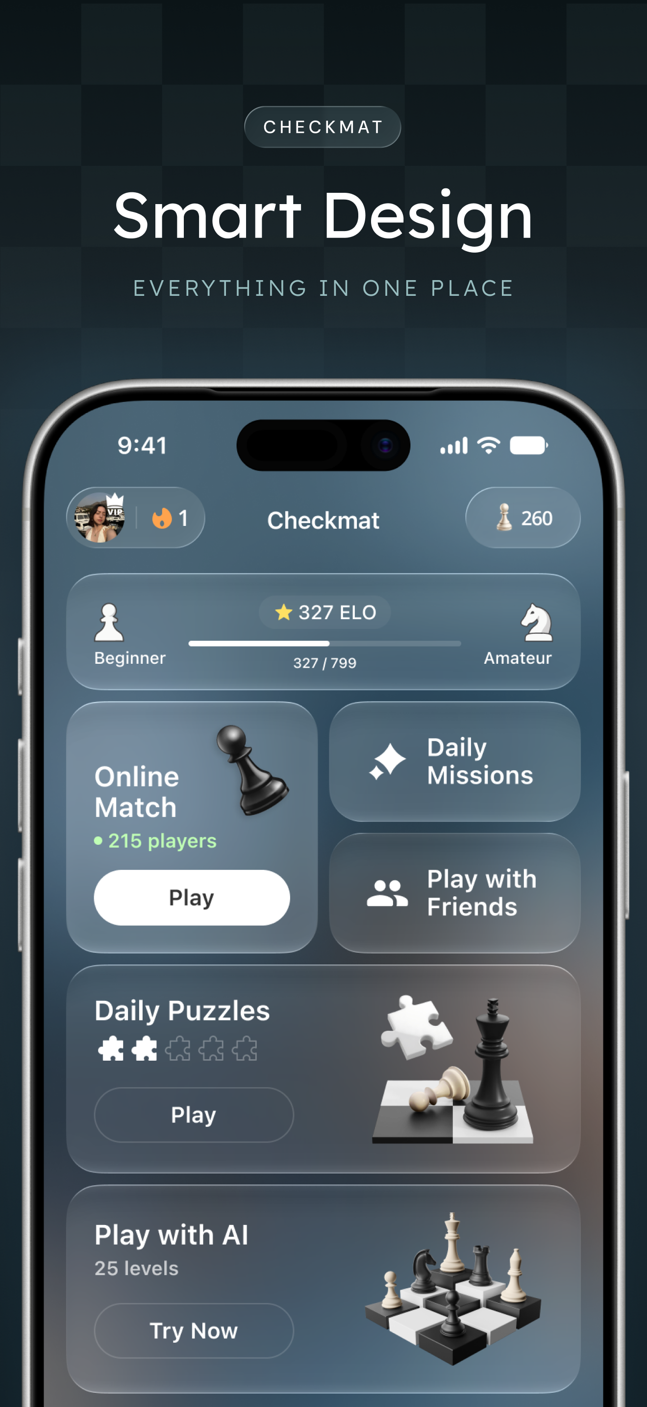 CheckMat: Chess & Puzzles