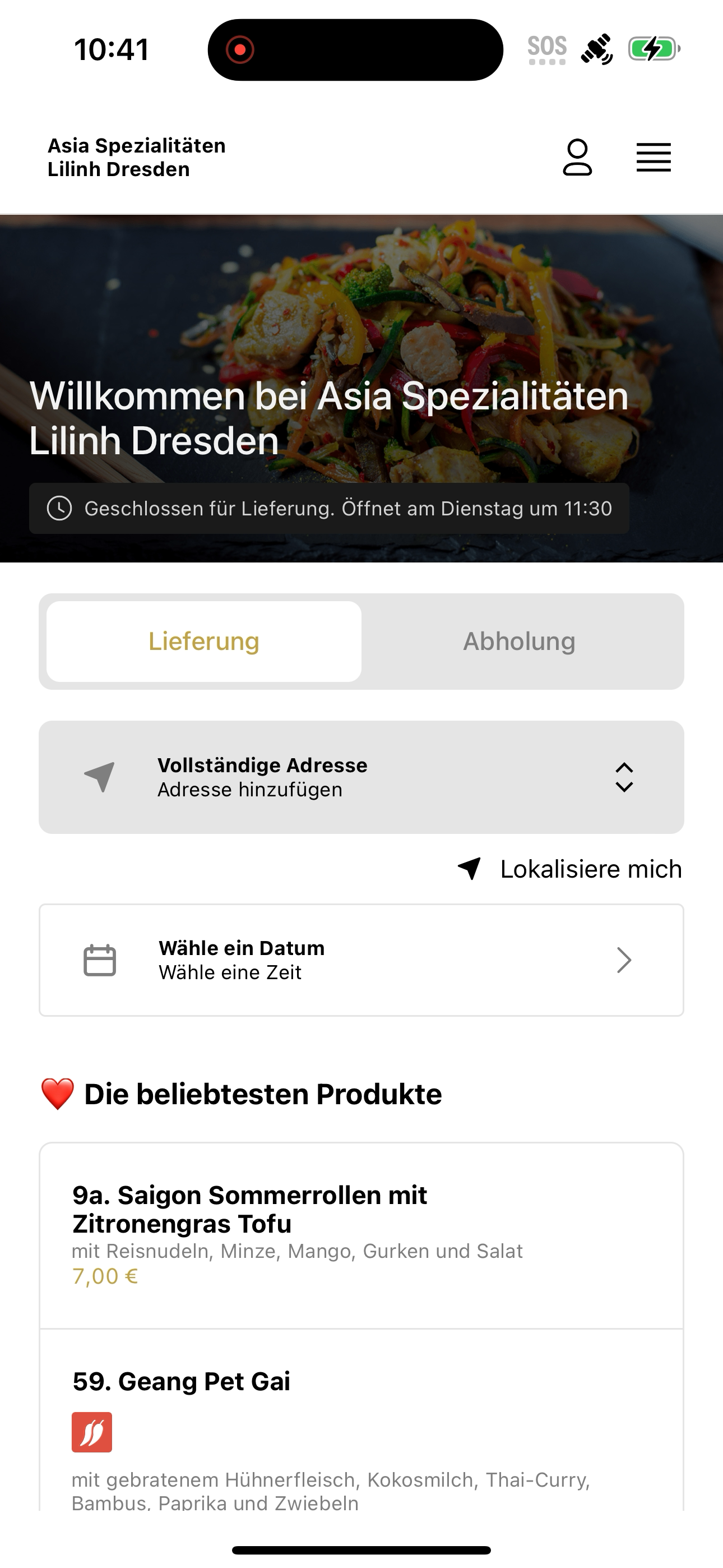 Asia Bistro Li Linh screenshot 6
