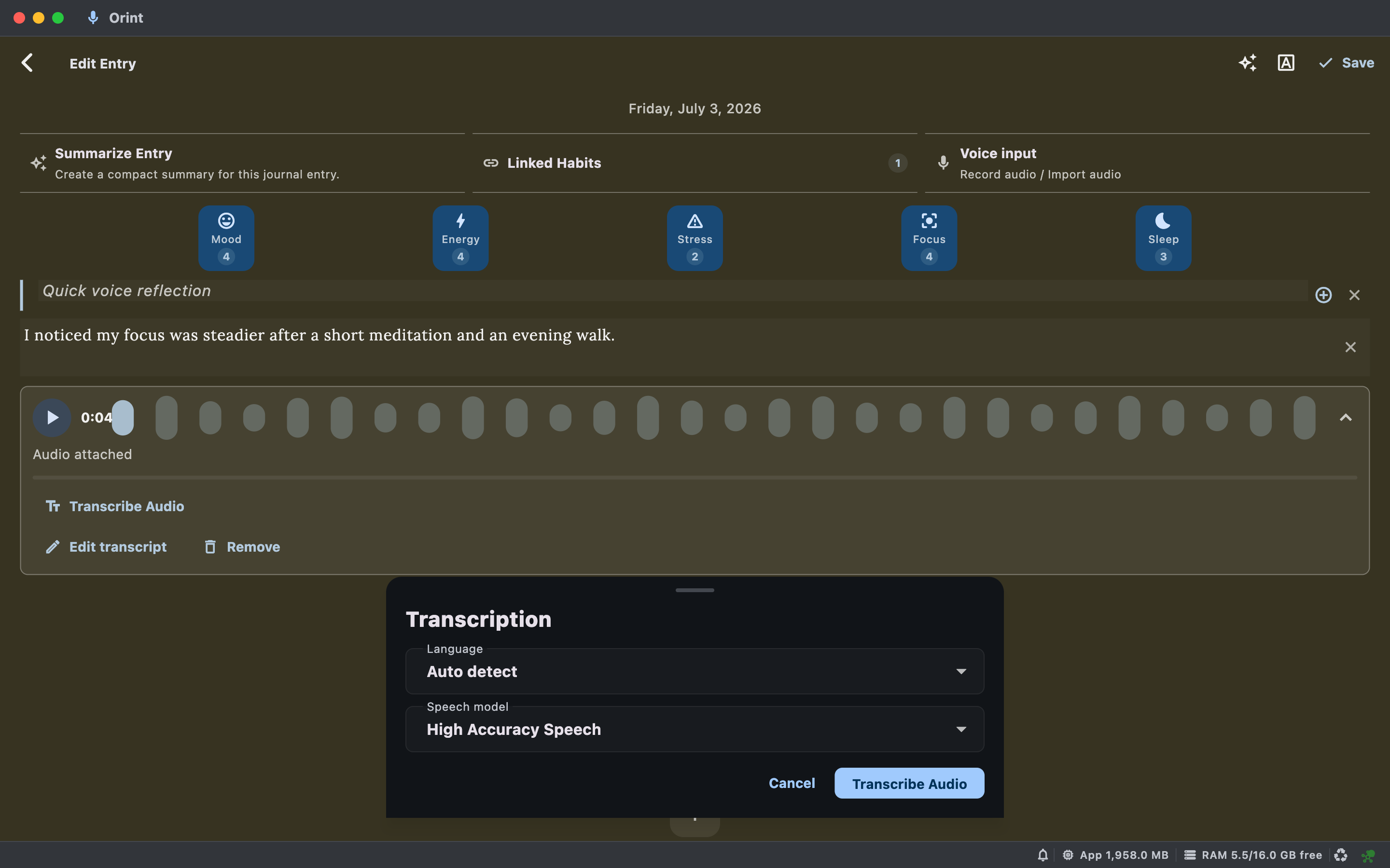 Orint screenshot 8