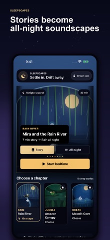 Sleepscapes: Bedtime Stories screenshot