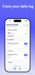Carby – Carb Counter screenshot