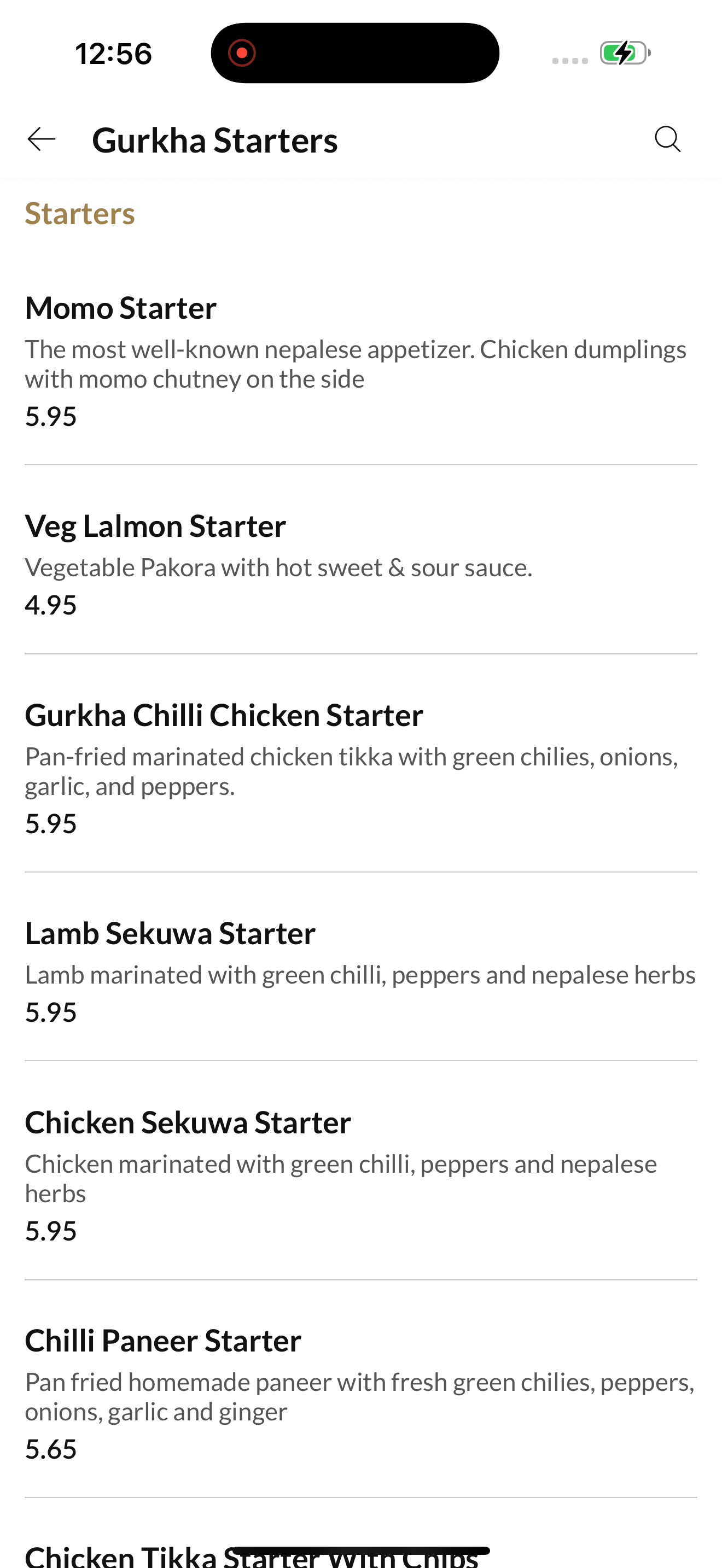 Gurkha Chefs